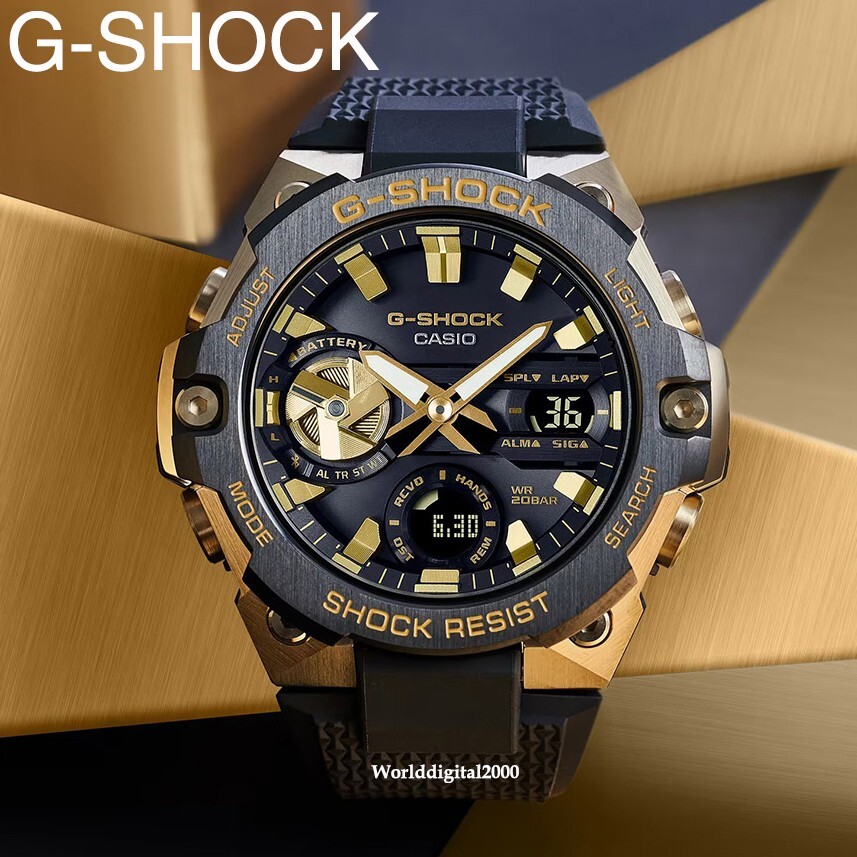 Casio G-Shock G-Steel Smartphone Link Carbon Core Guard Structure GST-B400BD-1A2JF Men's Gray