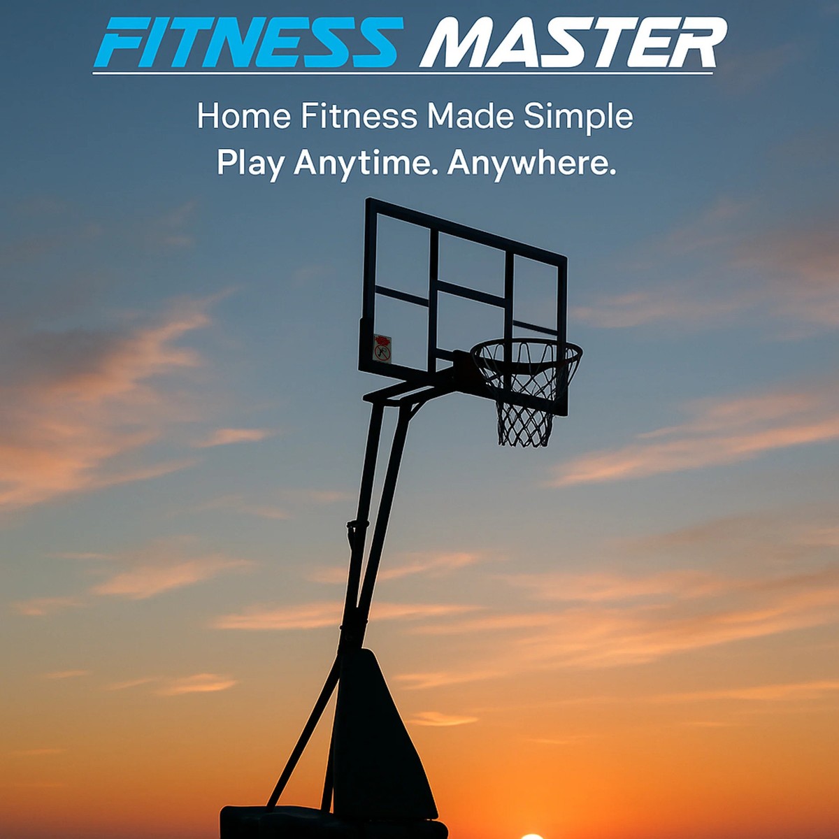 Adjustable Portable Heavy Duty Basketball Stand System Sport Hoop Net Ring Outdoor Sports - AfterPay & zipPay Available