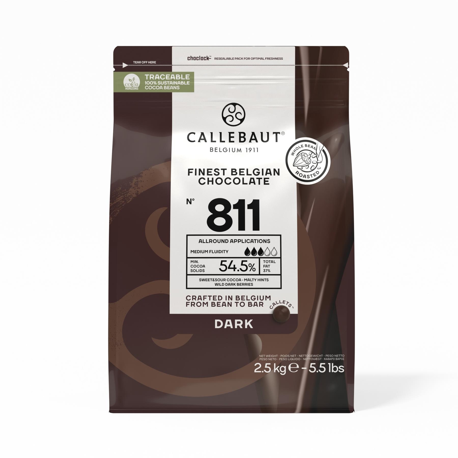 Callebaut - 811 Dark Chocolate Callets 400g