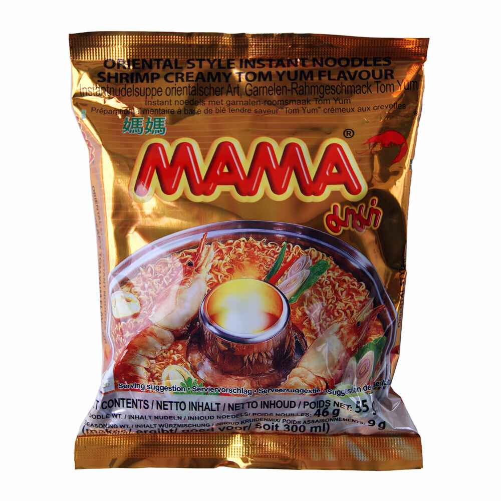 Mama Shrimp Creamy Tom Yum Instant Noodles - 30 Packets