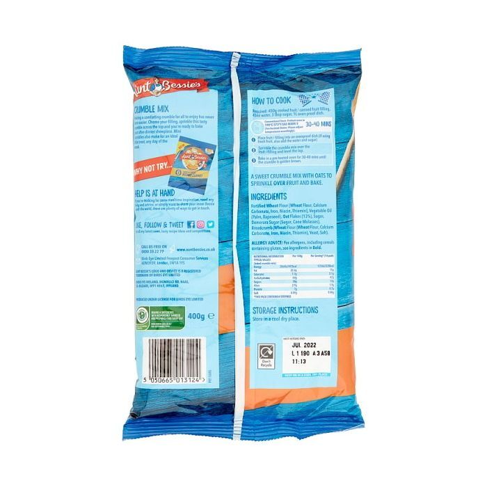 Aunt Bessies Crumble Mix 400g