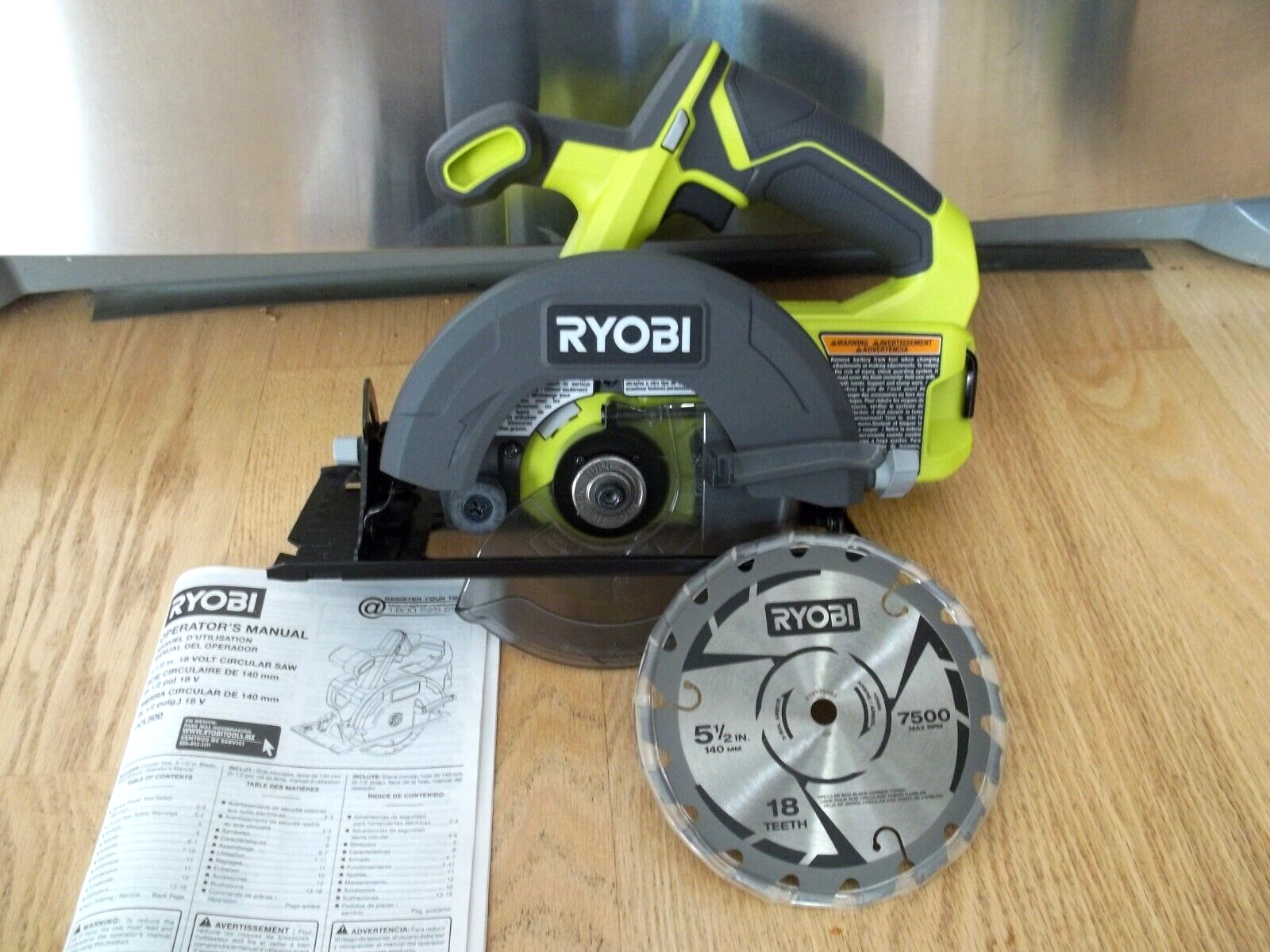 One+ 18V Cordless 5 1/2 in. Circular Saw (Tool Only)
