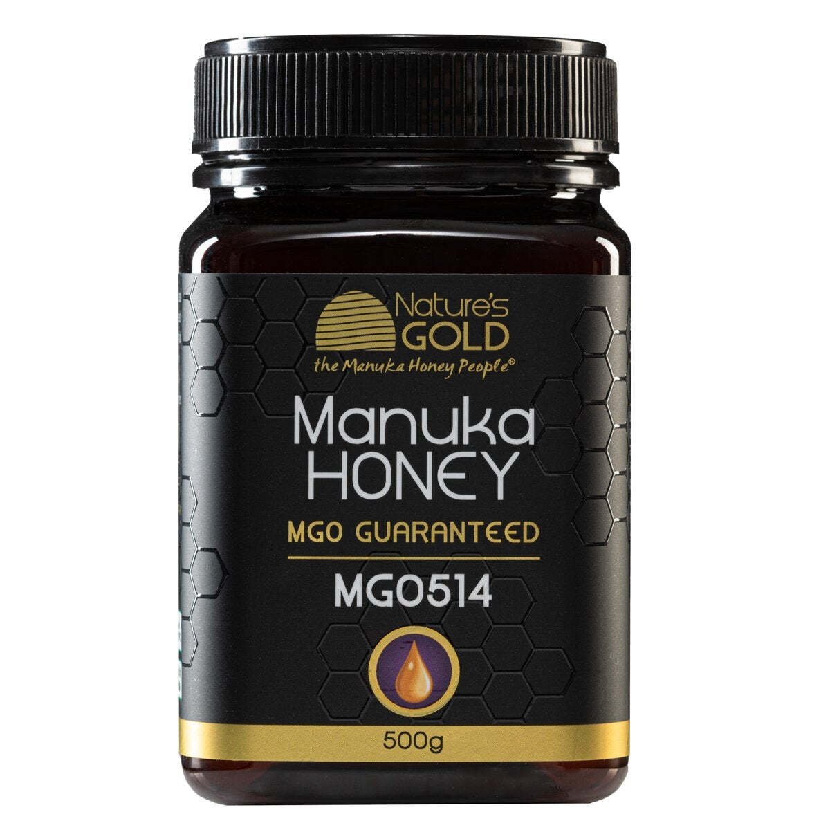 Nature's Gold 100% Raw Australian Manuka Honey MGO 514 - 250g