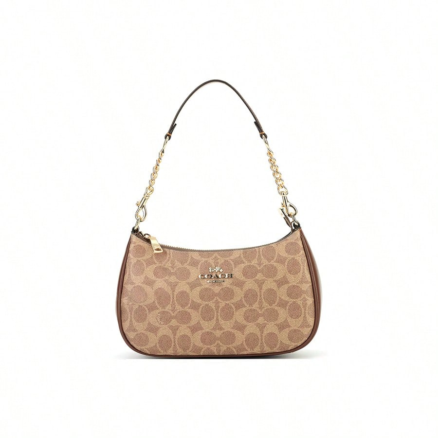 Coach - Teri Shoulder Bag in Signature Canvas - 196395422647