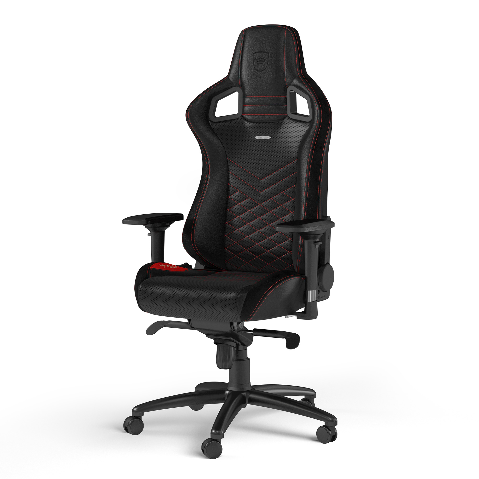 Noblechairs Epic PU Leather Gaming Chair Black Red