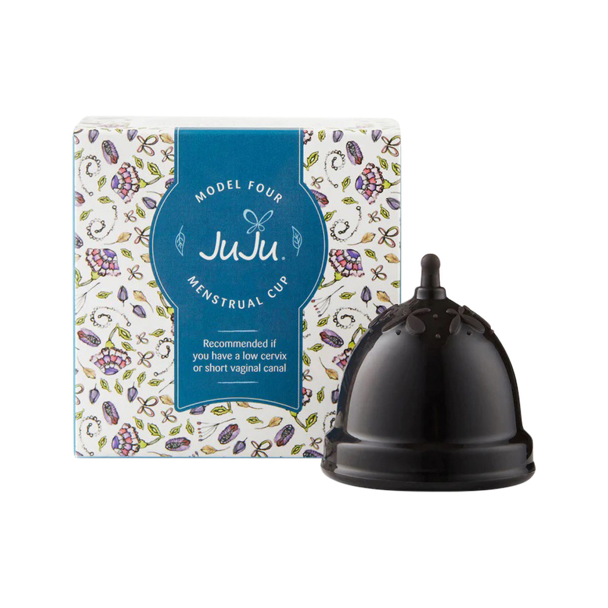 Juju Menstrual Cup - Model 4 (Low Cervix) Blue