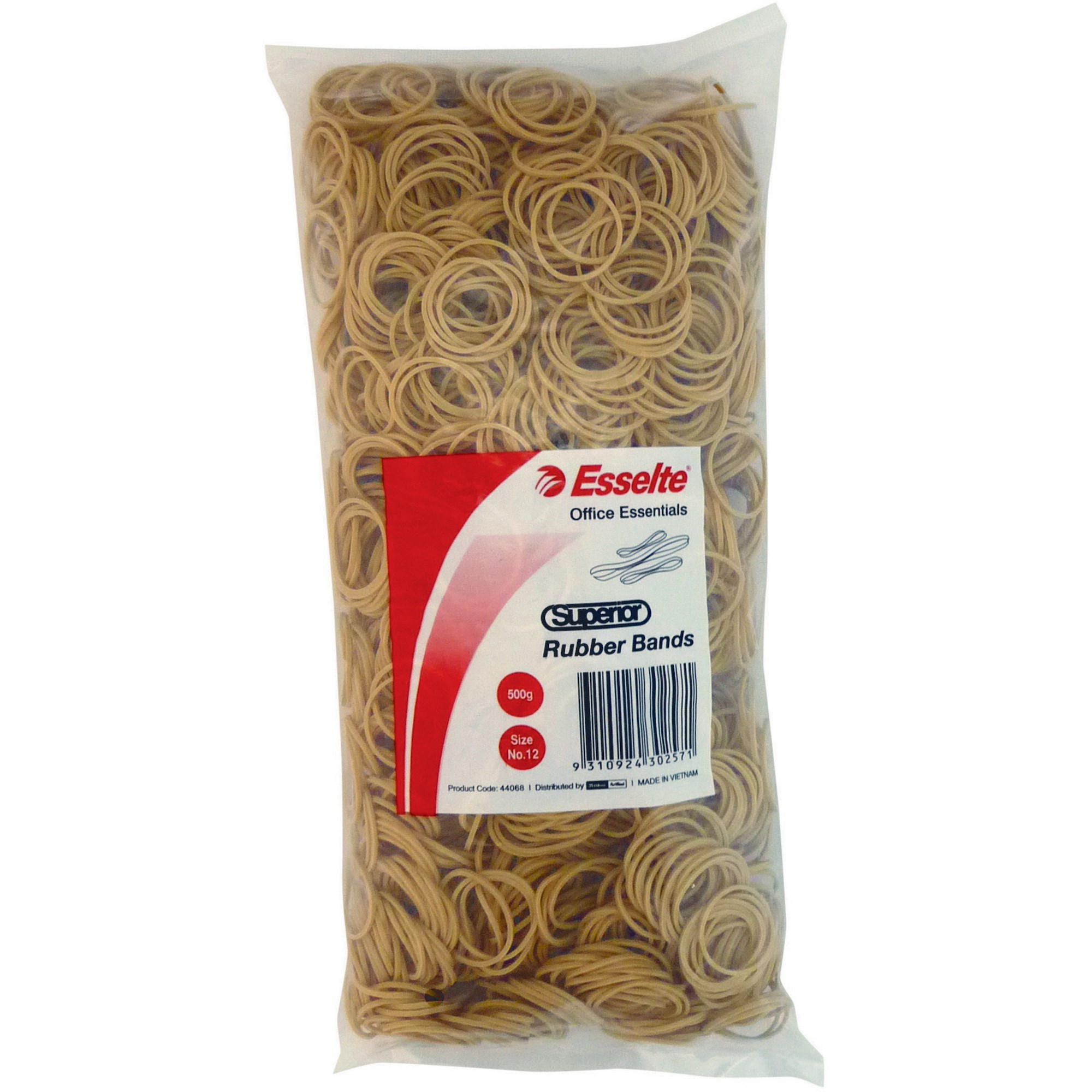 Esselte No.62 Superior Rubber Bands 500gm Bag