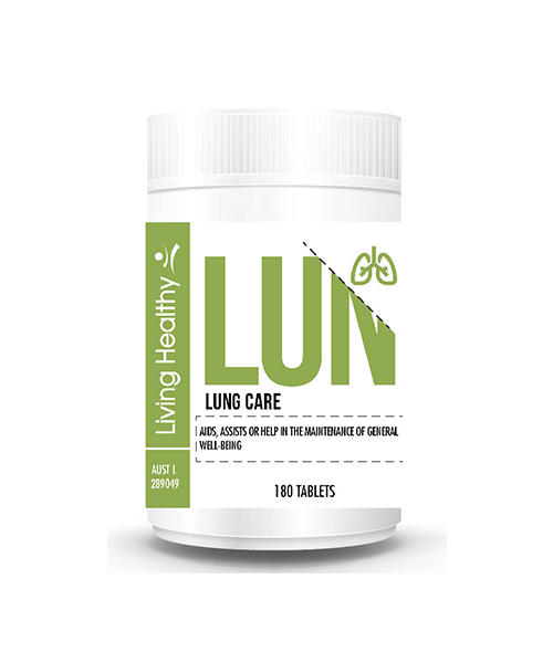 Living Healthy Lung Care 180 Tablets