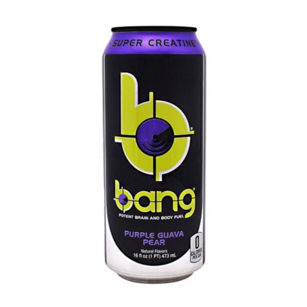 Bang Energy Drink Purple Guava Pear