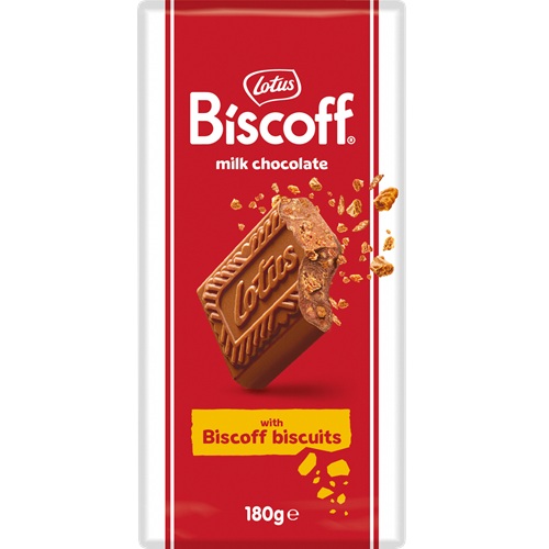 Lotus Biscoff Milk Chocolate Bar with Speculoos Cream - 180g