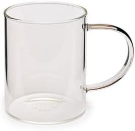 Coffee Culture Ivy Glass Coffee/Tea Mug 420ml 4 Pack