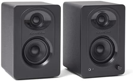 2pk Samson Audio M30 MediaOne Powered Studio Monitors Active/Passive Speakers
