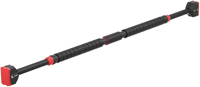 Everfit Adjustable Doorway Pull Up Bar 90CM-125CM Chin Up Bar Level Meter