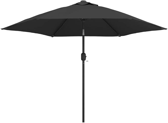 vidaXL - Outdoor Parasol With Metal Pole - Anthracite - 300 cm
