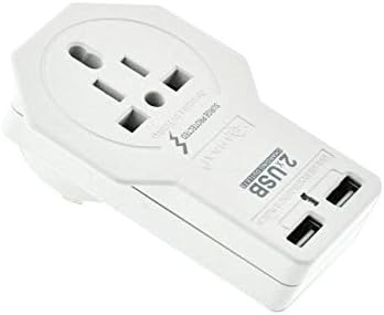 Sansai Universal Travel Adapter w/ 2 USB Charging Ports