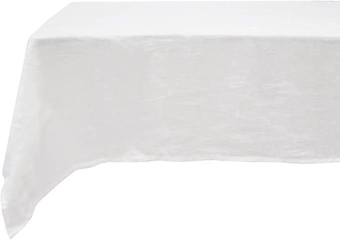 Bambury Linen Tablecloth 150 x 275cm, Ivory