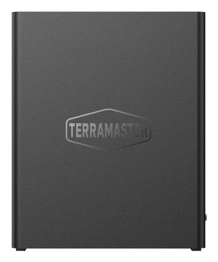 TERRAMASTER F8 SSD Plus NAS - 8Bay All SSD NAS Storage Core I3 8-core 8-Thread CPU, 16GB DDR5 RAM, 10GbE Port, 8 Heat Sinks Included, Palm-Sized