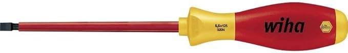 Wiha SoftFinish 8 x 1.2mm Electric Slotted Screwdriver 320N 00830
