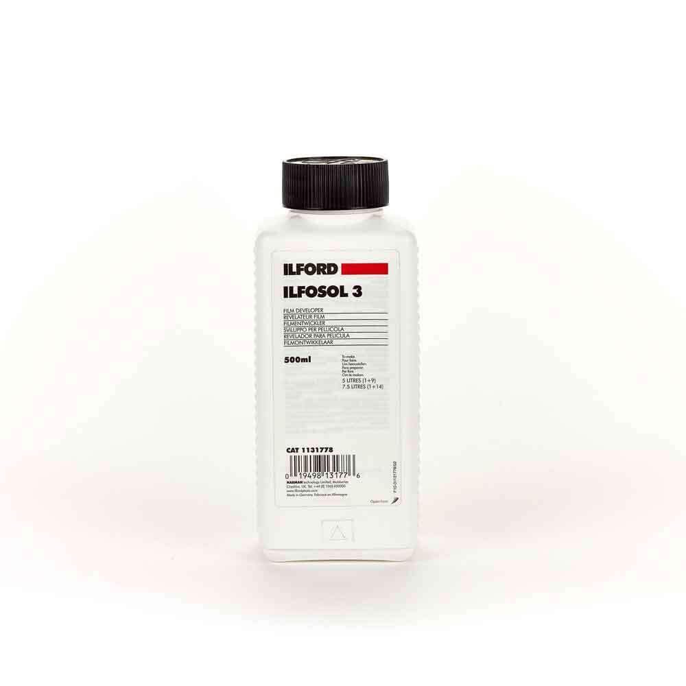 Ilford Ilfosol 3 Film Developer For Black & White Film 500ml