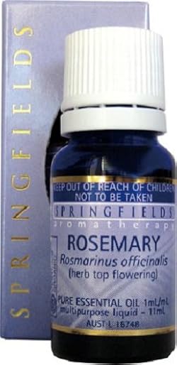 Springfields Rosemary Organic Essential Oil - 11ml