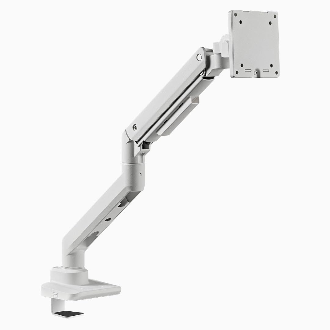 Desky Heavy Duty UltraWide Monitor Arm White
