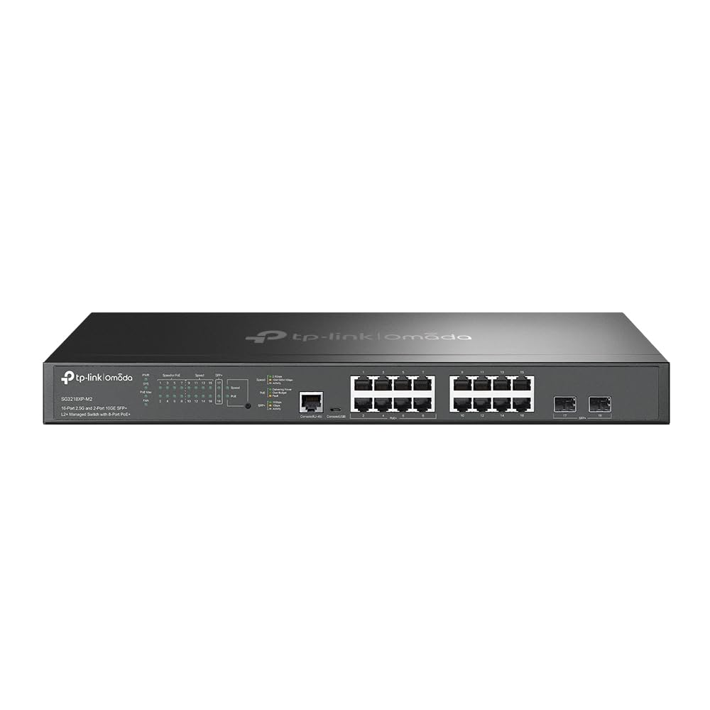 TP-Link Omada 18-Port L2+ Managed Switch, SG3218XP-M2 Switches / Hubs