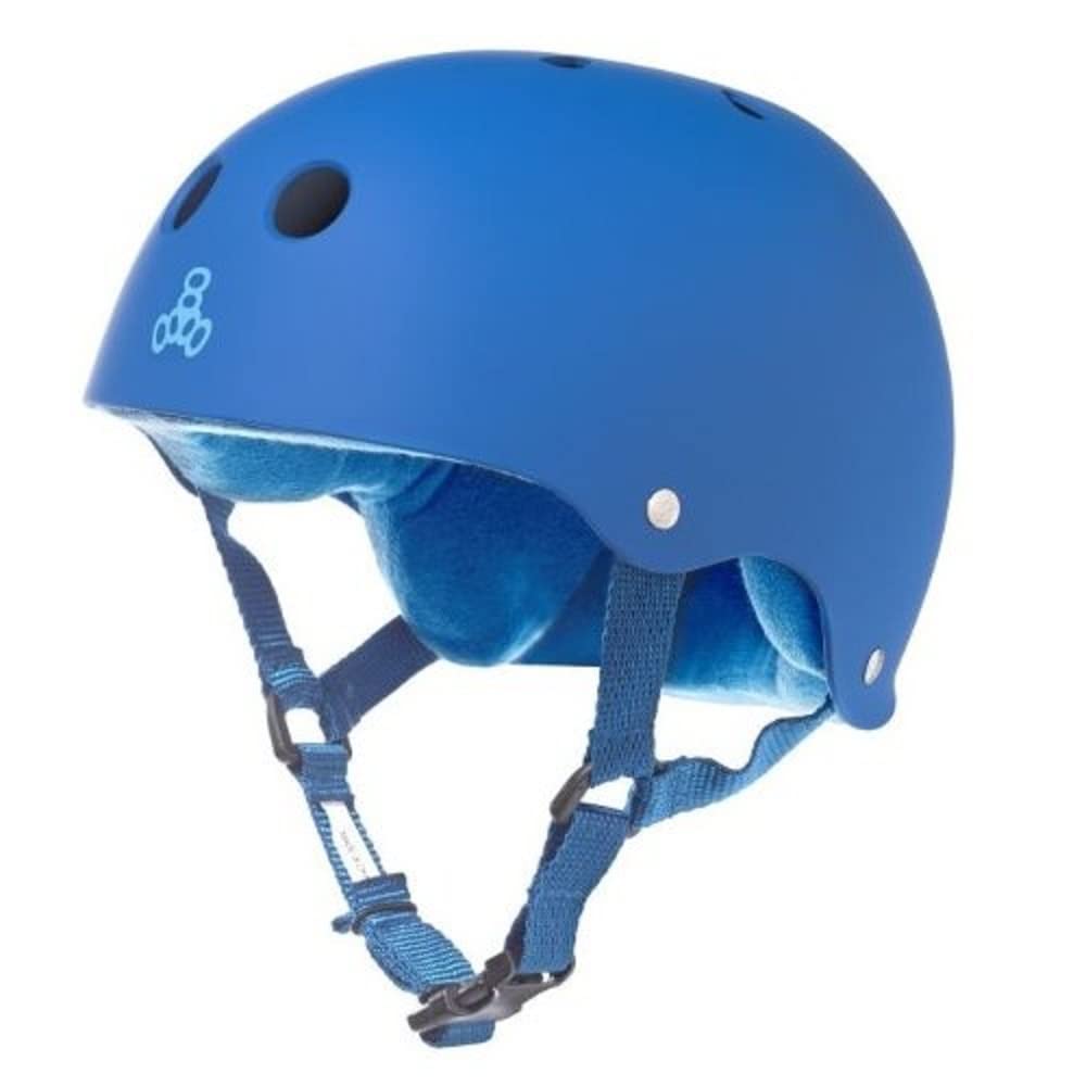 Triple 8 Brainsaver Sweatsaver Helmet Royal Blue Size Small Skate Scooter