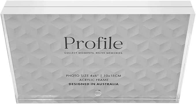 Newtown 4x6 Acrylic Photo Frame 3 Pack Bundle