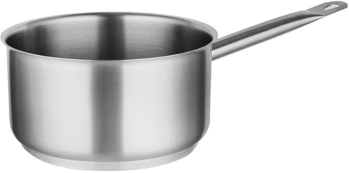Vogue Stainless Steel Saucepan 200mm 3Ltr