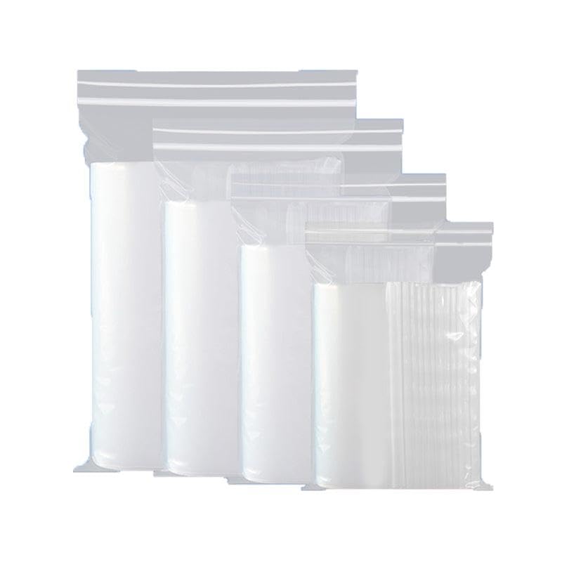 100-1000x Bulk Resealable Zip Bags PE Clear Plastic Bag Zipper AU Stock New, 20*28cm