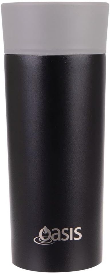 Oasis Stainless Steel Double Wall Insulated Travel Mug 360ml Lavender