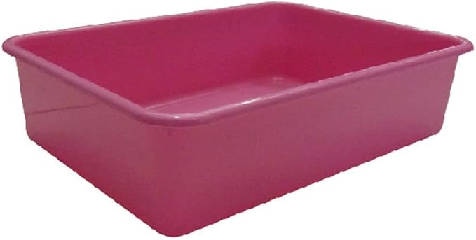 K9 Homes Cat Litter Tray Deep 44x31x11cm Pink