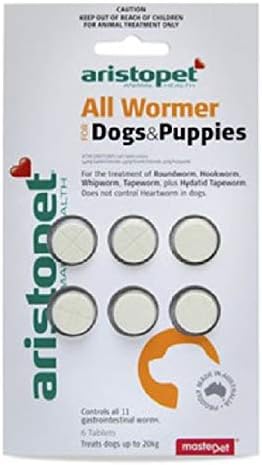 Aristopet All Wormer For Dogs & Puppies 4 Pack