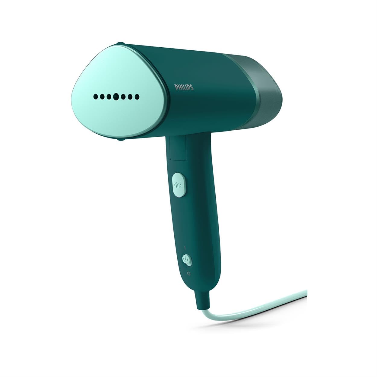 Philips 3000 Series Handheld Steamer - 1000W, 20g/min Steam, Detachable 120ml Water Tank, Heated Metal Soleplate, Storage Pouch, 660g Light Weight,