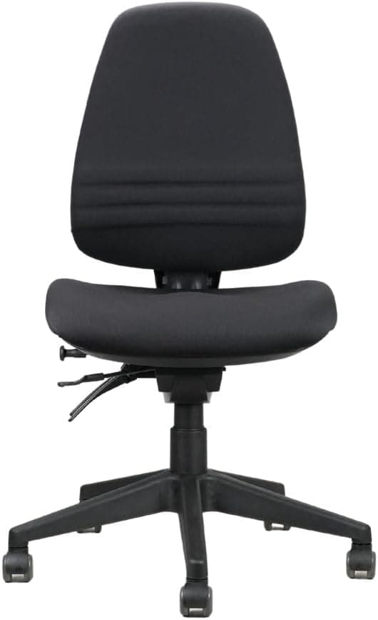 Endeavour Pro High Back Operator Chair - Black, Without Arms
