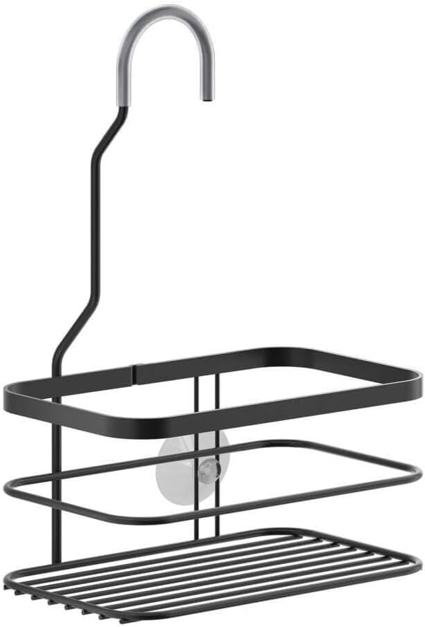 Origin Hanging Shower Caddy Basket Matte Black