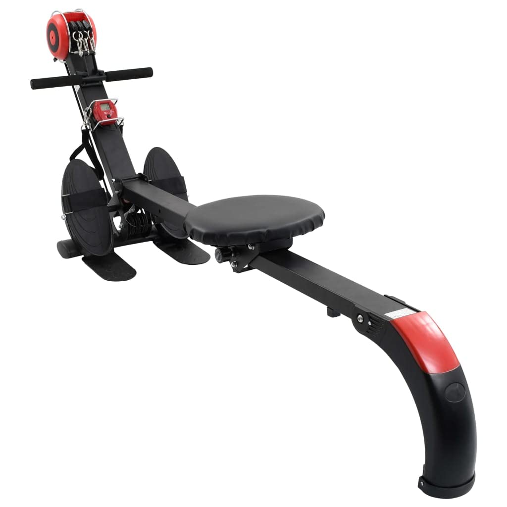 Folding Rowing Machine Adjustable Resistance Training Cardio Machine
