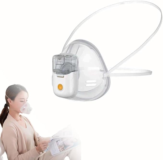 Caremax Hands-Free Mini Ultrasonic Mesh Nebuliser Inhaler