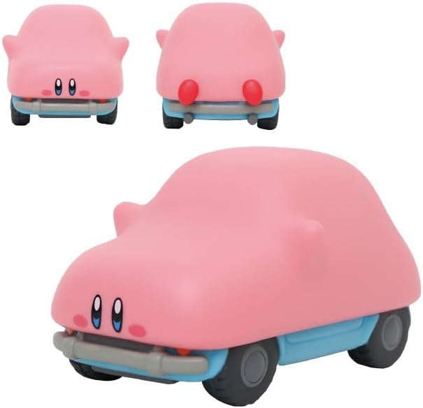 Kirby and The Forgotten Land Soft Vinyl Figure Collection Car Mouth