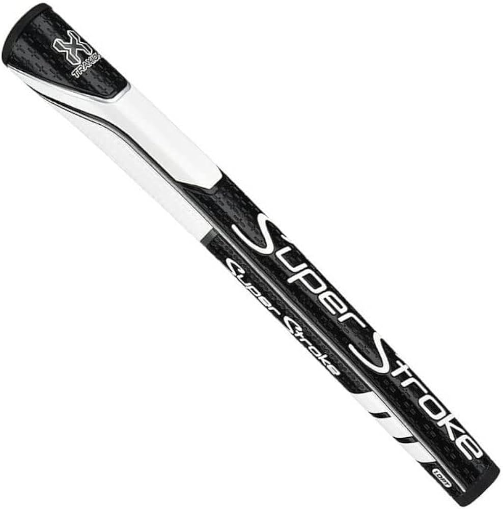SuperStroke Traxion 1.0 PT Golf Putter Grip - Black/White