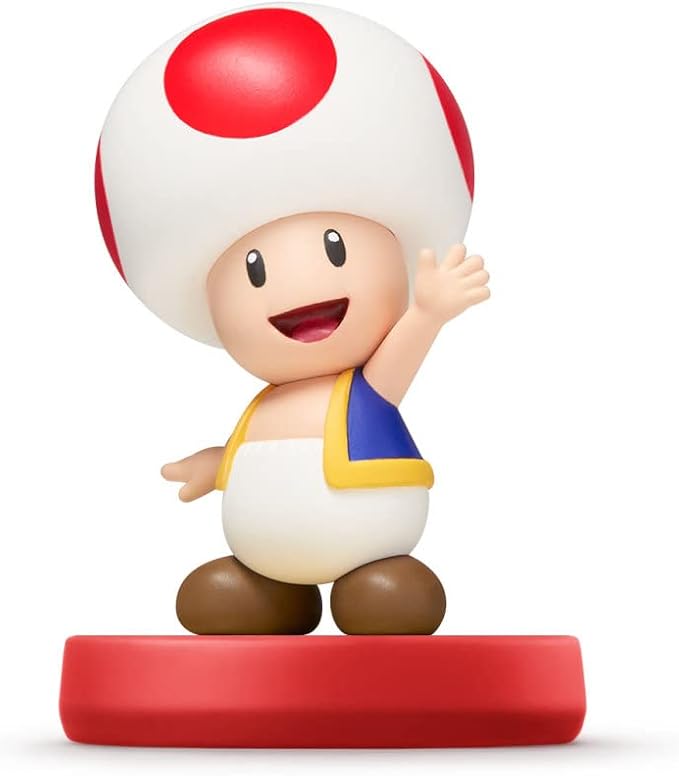 Amiibo Super Mario Collection - Toad Nintendo Wii U/3DS