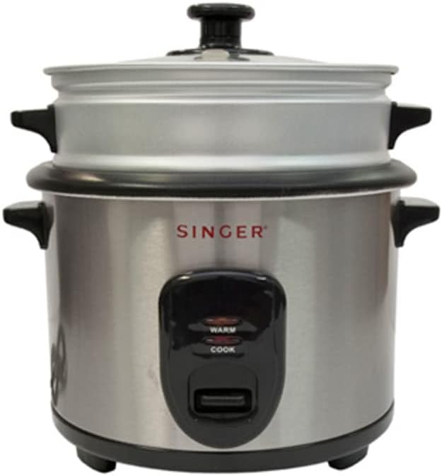 Singer Non-stick Rice Cooker, 10 Cup/1.8 Litres Capacity