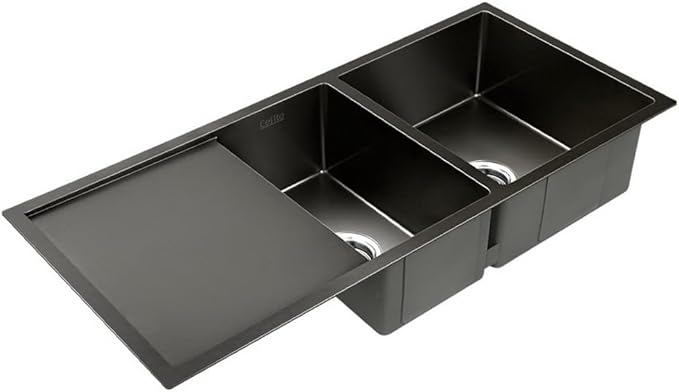 Cefito Kitchen Stainless Steel Sink Black - 1000 x 450mm