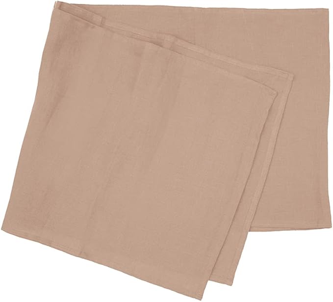 Bambury Linen Table Runner 35 x 180cm, Tea Rose