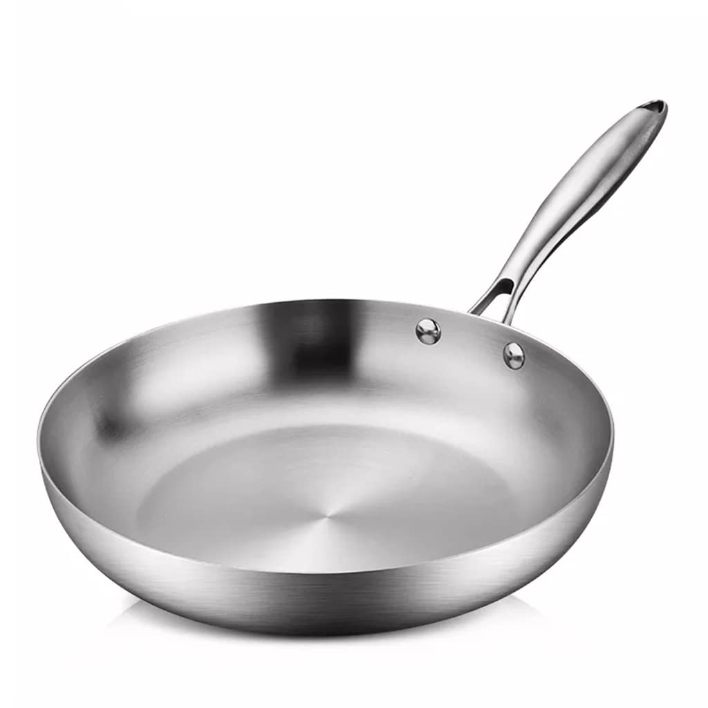 Stainless Steel Fry Pan 28cm Frying Pan Top Grade Induction Cooking Frypan