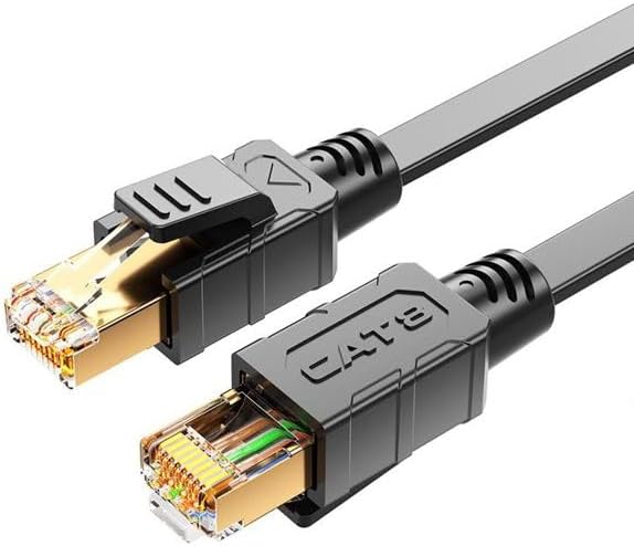 8Ware Cat8 Cable 10m - Grey Color RJ45 Ethernet Network LAN UTP Patch Cord Snagless