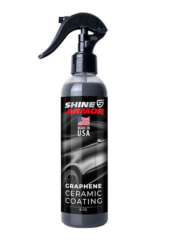 Graphene Ceramic Coating for Cars | NEXT Gen Car Wax Spray | Protect Paint Work with Highly Concentrated Hydrophobic Ceramic Detail Top Coat for