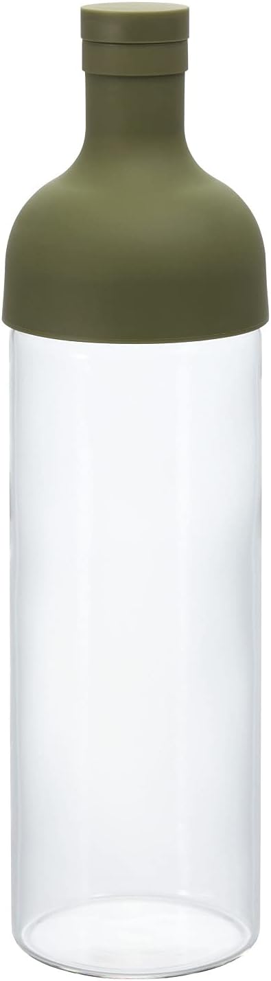 Hario 750ml Cold Brew Tea 'Filter in Bottle' Green