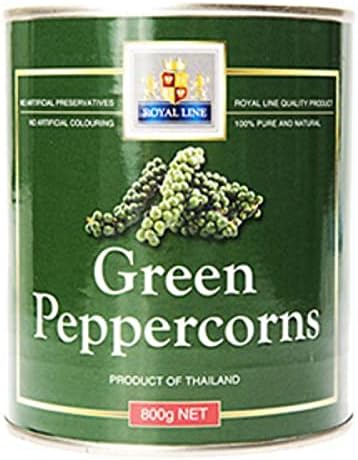 Royal Line Peppercorns Green in Water 800g