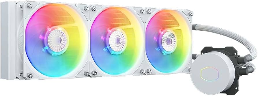 Cooler Master MasterLiquid ML360L ARGB V2 Liquid Cooler - White Edition